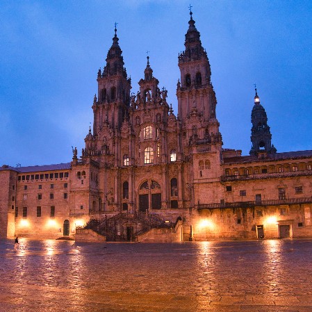 Santiago im Regen Santiago im Regen